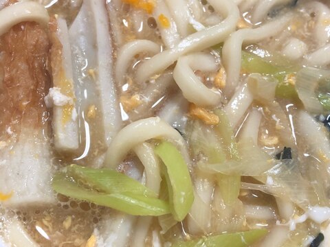 お腹に優しいネギうどん